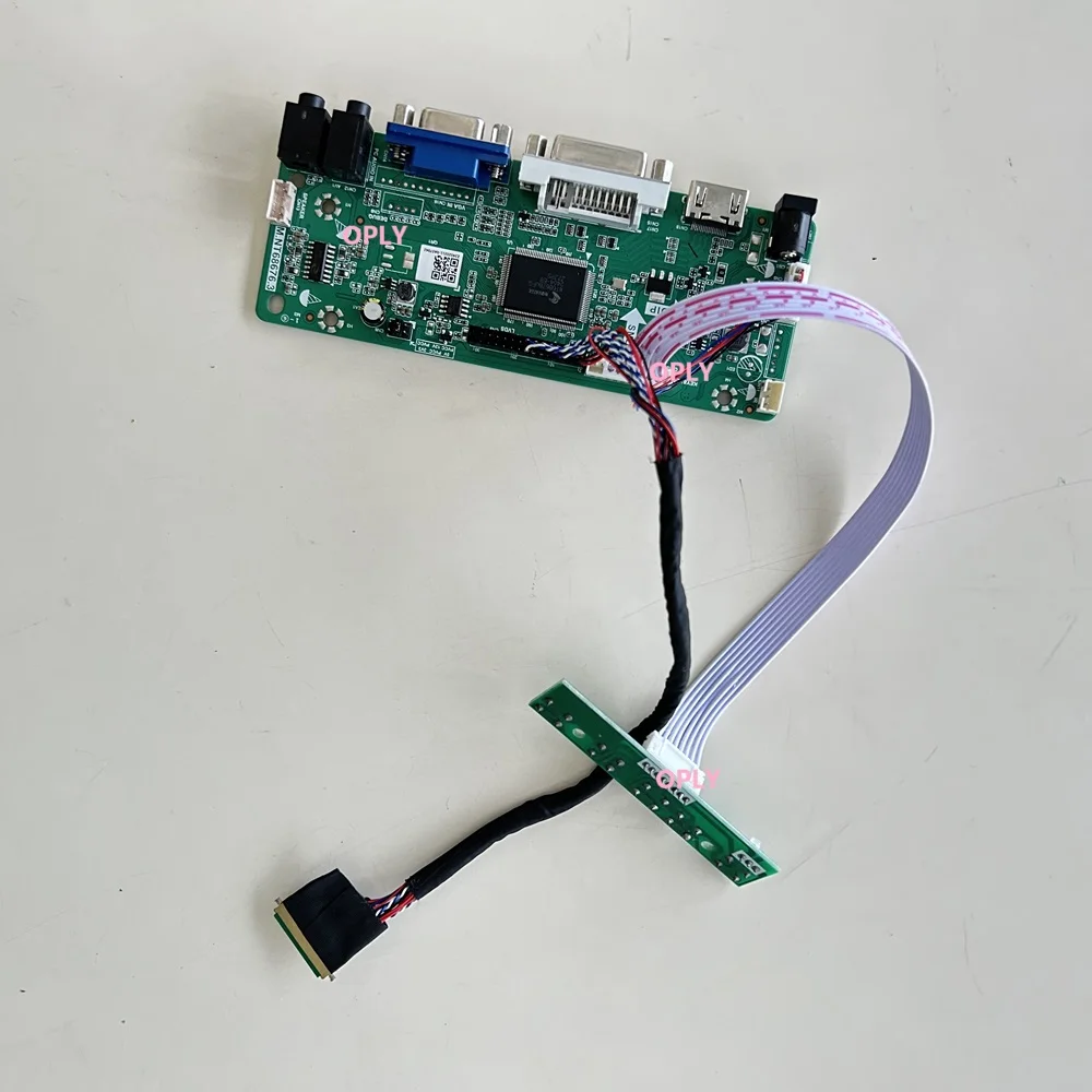 M.NT68676 Controller board HDMI-compatible DVI VGA for LP154WP4-TLA1 LP154WP4-TLAA LP154WP4-TLB1 1440X900 LED panel Screen 15.4"
M.NT68676 Controller board HDMI-compatible DVI VGA for LP154WP4-TLA1 LP154WP4-TLAA LP154WP4-TLB1 1440X900 LED panel Screen 15.4"