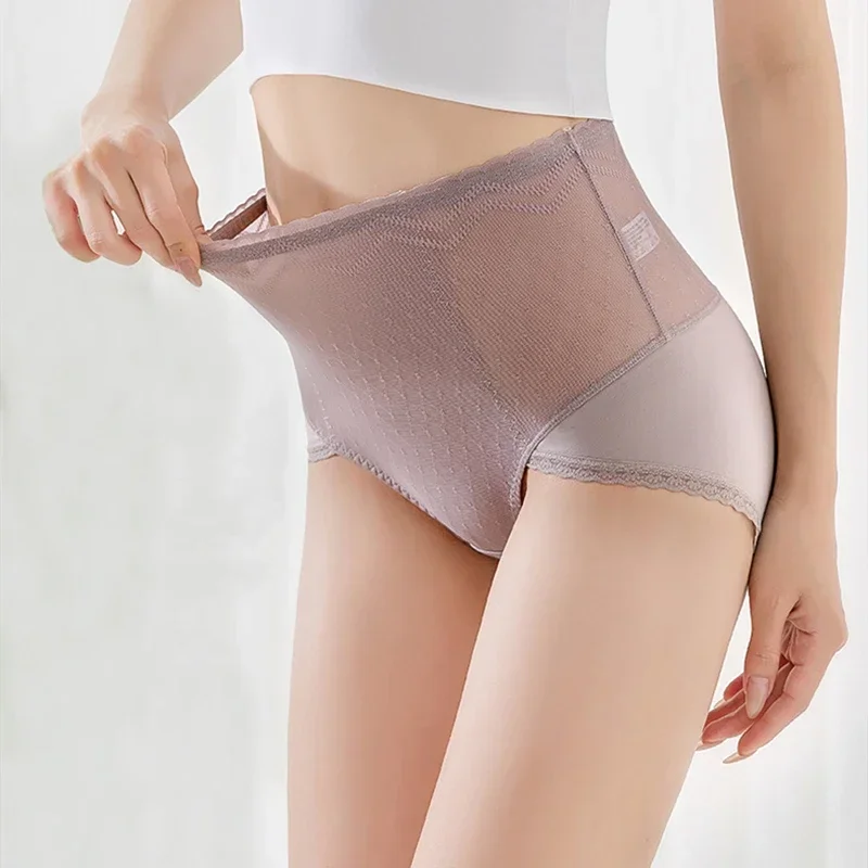 High Waist Panties for Women Sexy Hollow Lace Ladies Briefs Abdomen Hip-lifting Underpants Plus Size Cotton Female Underwear
High Waist Panties for Women Sexy Hollow Lace Ladies Briefs Abdomen Hip-lifting Underpants Plus Size Cotton Female Underwear