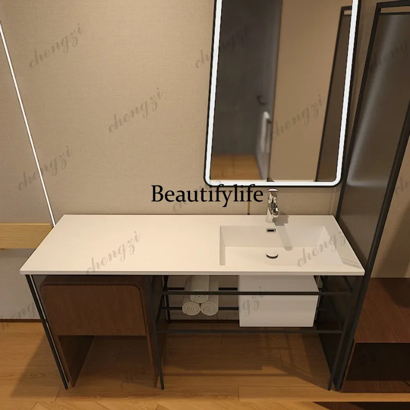 Hotel simple wash basin seamless artificial stone integrated bathroom cabinet acrylic gel clothes wash basin
Hotel simple wash basin seamless artificial stone integrated bathroom cabinet acrylic gel clothes wash basin