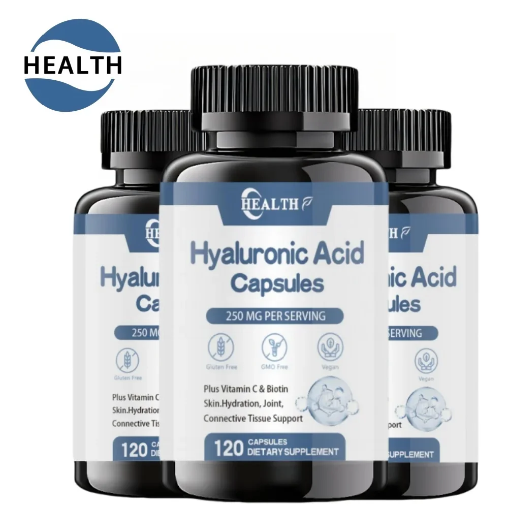 Hyaluronic Acid Capsules with Biotin & Vitamin C Improve Rough Skin Care, Joint Lubrication
Hyaluronic Acid Capsules with Biotin & Vitamin C Improve Rough Skin Care, Joint Lubrication