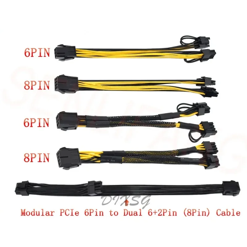 Оригинальный 10 шт. 6Pin 8Pin PCI Express на Dual PCIE 8 (6 2)Pin Кабель питания графическая карта PCI-E графическая карта разделитель данных 22 см
Оригинальный 10 шт. 6Pin 8Pin PCI Express на Dual PCIE 8 (6 2)Pin Кабель питания графическая карта PCI-E графическая карта разделитель данных 22 см