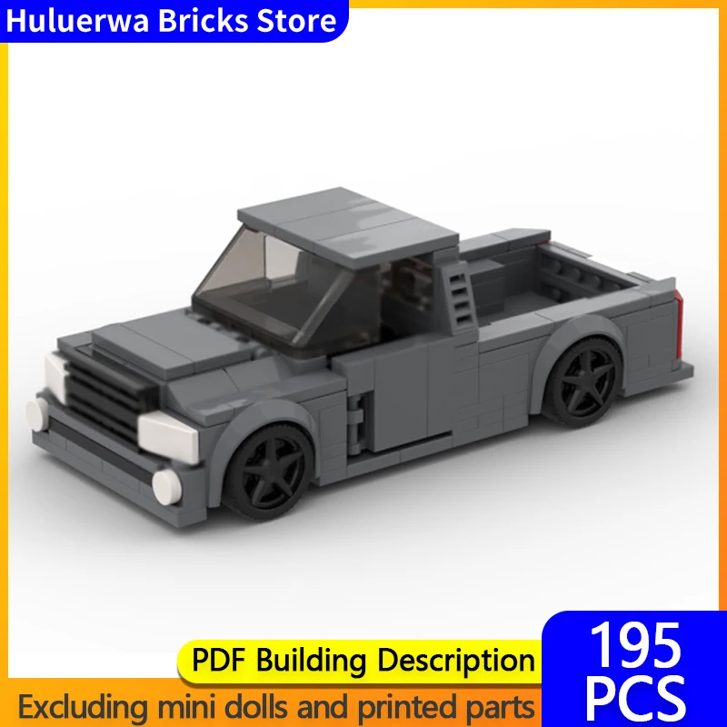Speed Hypercar Model MOC Building Bricks Full-Size Pickup Truck Modular Technology Gifts Holiday Assemble Children Toys Suit
Speed Hypercar Model MOC Building Bricks Full-Size Pickup Truck Modular Technology Gifts Holiday Assemble Children Toys Suit