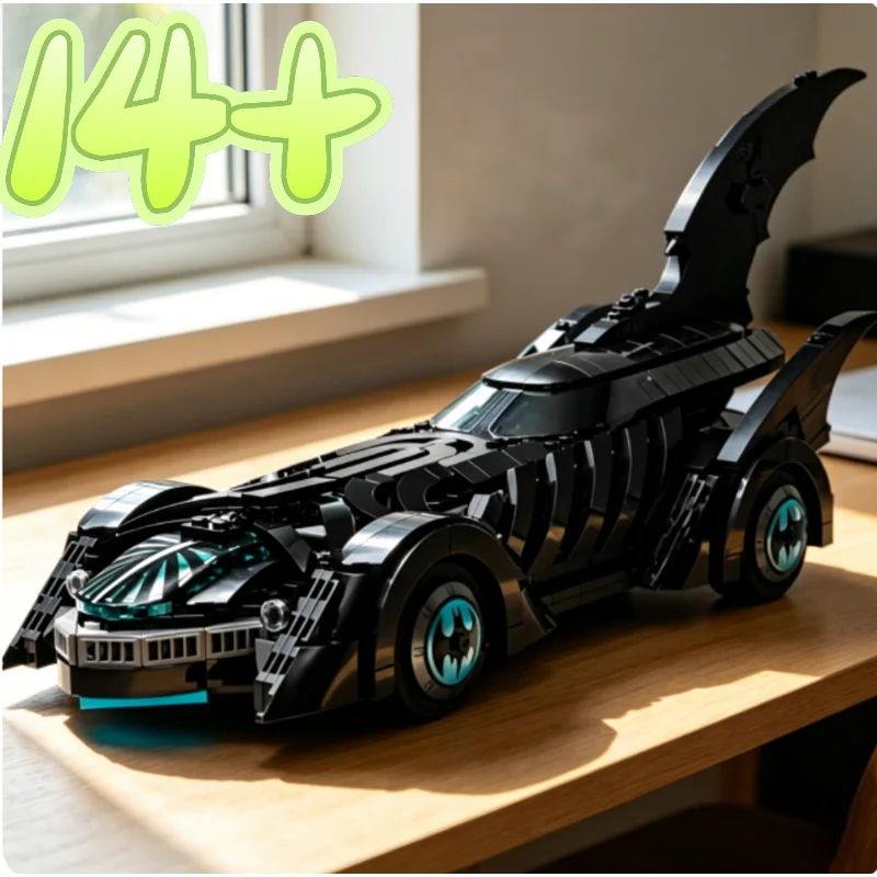 909pcs Famous Movie Bat Mobile Alternate Home Decor Built Building Block Bricks Model Car Series Toys Birthday Gifts For Adult
909pcs Famous Movie Bat Mobile Alternate Home Decor Built Building Block Bricks Model Car Series Toys Birthday Gifts For Adult