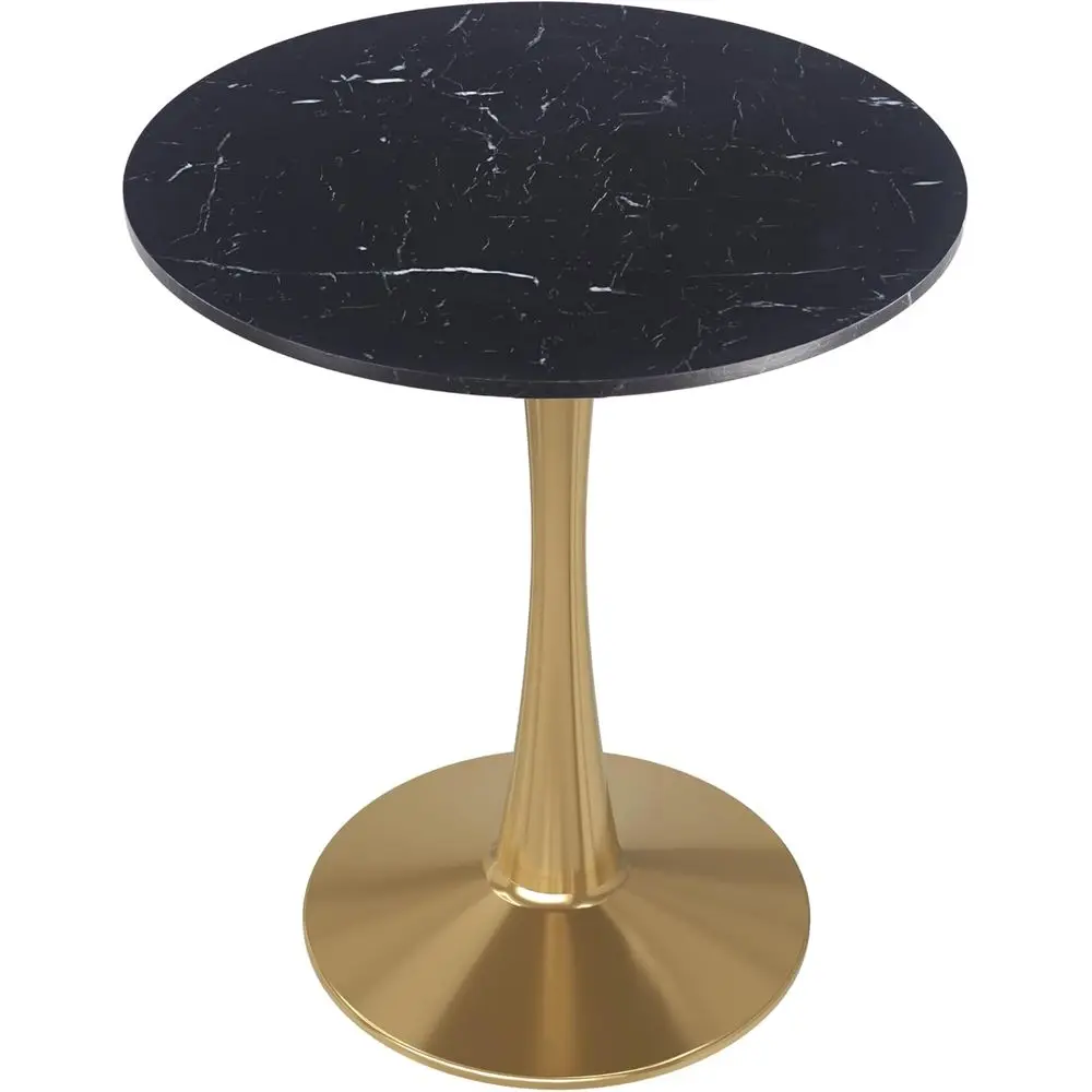 24 Round Dining Table with Marble Top and Gold Steel Pedestal Base for Modern Kitchen and Dining Rooms
24 Round Dining Table with Marble Top and Gold Steel Pedestal Base for Modern Kitchen and Dining Rooms