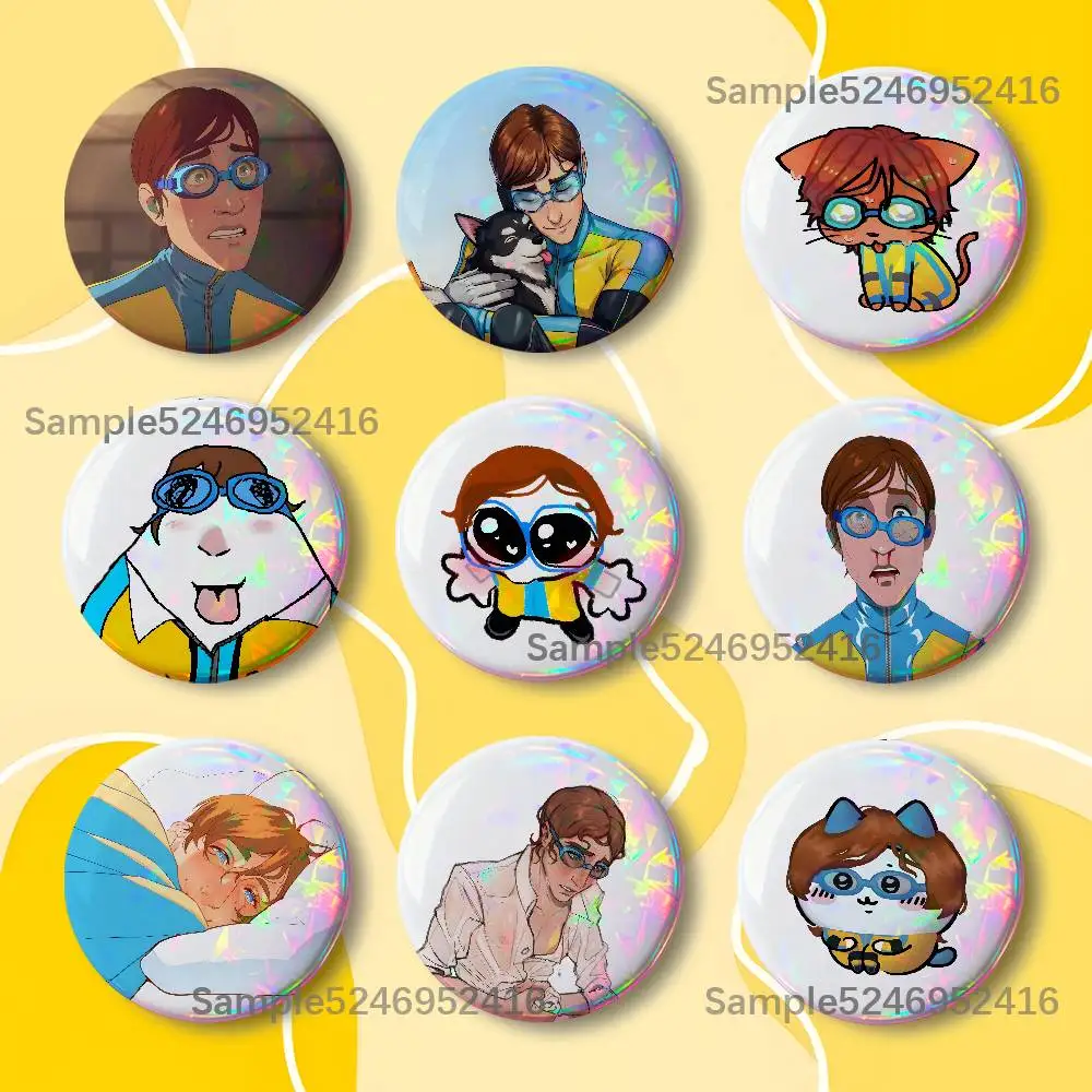 D-Dispatch W-Waterboy Game Laser Badge Round Creative Pins Brooch Niche Design Brooch for Backpack Lapel Pins Accessories
D-Dispatch W-Waterboy Game Laser Badge Round Creative Pins Brooch Niche Design Brooch for Backpack Lapel Pins Accessories