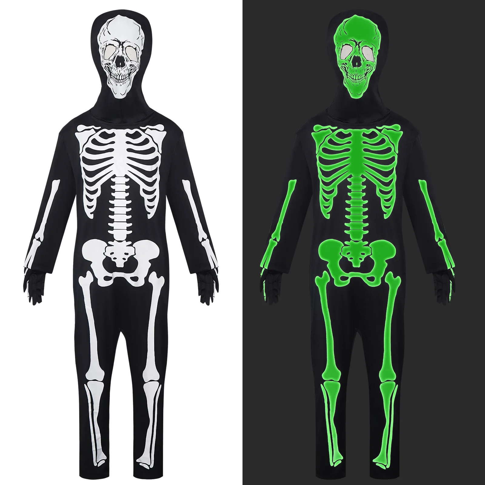Adult Scary Zombie Cosplay Costumes Skeleton Skull Costume Suit Halloween Costume Kid Carnival Party Dress Up Jumpsuits And Mask
Adult Scary Zombie Cosplay Costumes Skeleton Skull Costume Suit Halloween Costume Kid Carnival Party Dress Up Jumpsuits And Mask
