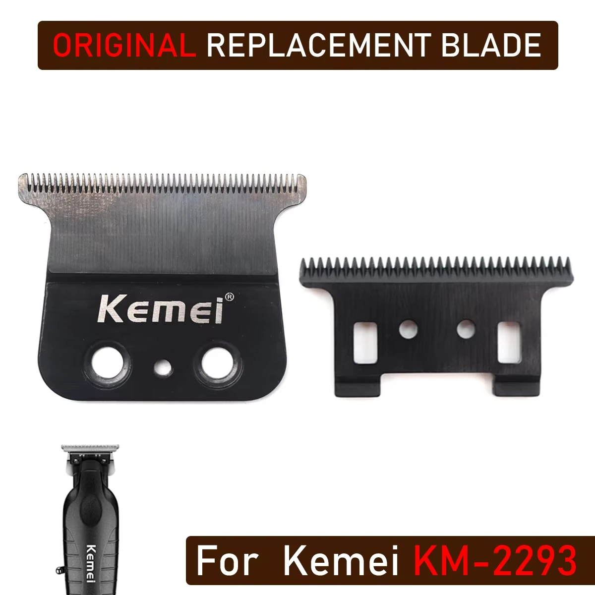 Original Replaceable Blade Cutter Head for Kemei KM-2293 Professional Hair Clipper 0mm Blade Hair Cutting Machine Accessories
Original Replaceable Blade Cutter Head for Kemei KM-2293 Professional Hair Clipper 0mm Blade Hair Cutting Machine Accessories