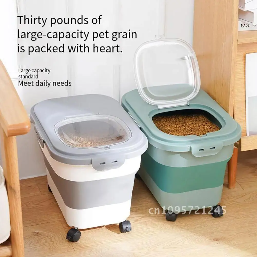 Pet Pet Dog Food Storage Container Dry Cat Food Box Bag Bucket Product Storage Cup With Rice Seal Moisture Measuring Proof 33lbs
Pet Pet Dog Food Storage Container Dry Cat Food Box Bag Bucket Product Storage Cup With Rice Seal Moisture Measuring Proof 33lbs