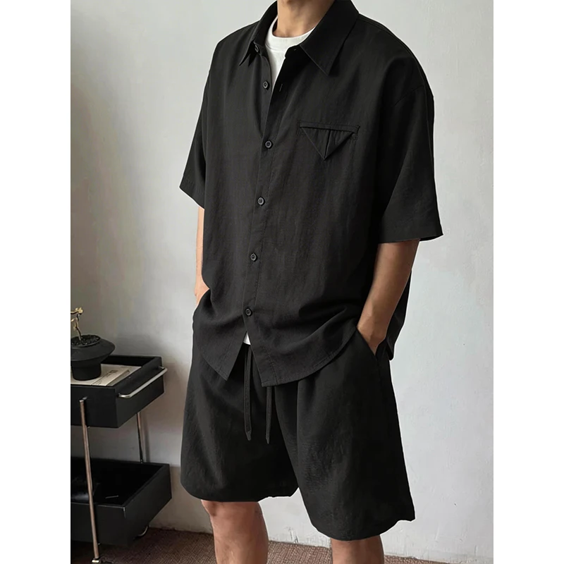 2026 New Old Money Wind Linen Suit Men's Summer High-end Ice Silk Shirt People's Sense Wear Short Sleeve Shorts Two-piece Set
2026 New Old Money Wind Linen Suit Men's Summer High-end Ice Silk Shirt People's Sense Wear Short Sleeve Shorts Two-piece Set