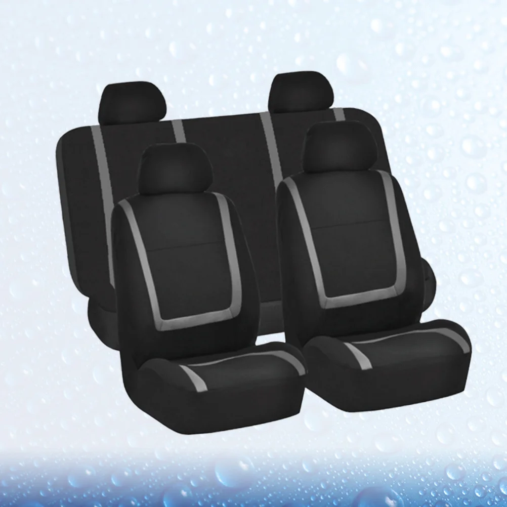 9Pcs Universal Car Seat Cover Durable Thickened Protector Mat Front Seat Cushion Compatible with Side Airbag Car Interior
9Pcs Universal Car Seat Cover Durable Thickened Protector Mat Front Seat Cushion Compatible with Side Airbag Car Interior