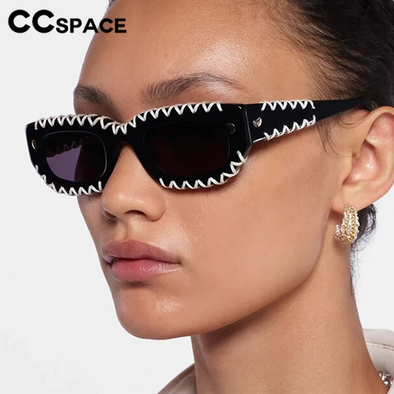 Luxury Brand Design Sunglasses 2025 Fashion Crochet Trims Vintage Rectangle Frame Sun Glasses UV400 Small Unisex Eyewears
Luxury Brand Design Sunglasses 2025 Fashion Crochet Trims Vintage Rectangle Frame Sun Glasses UV400 Small Unisex Eyewears