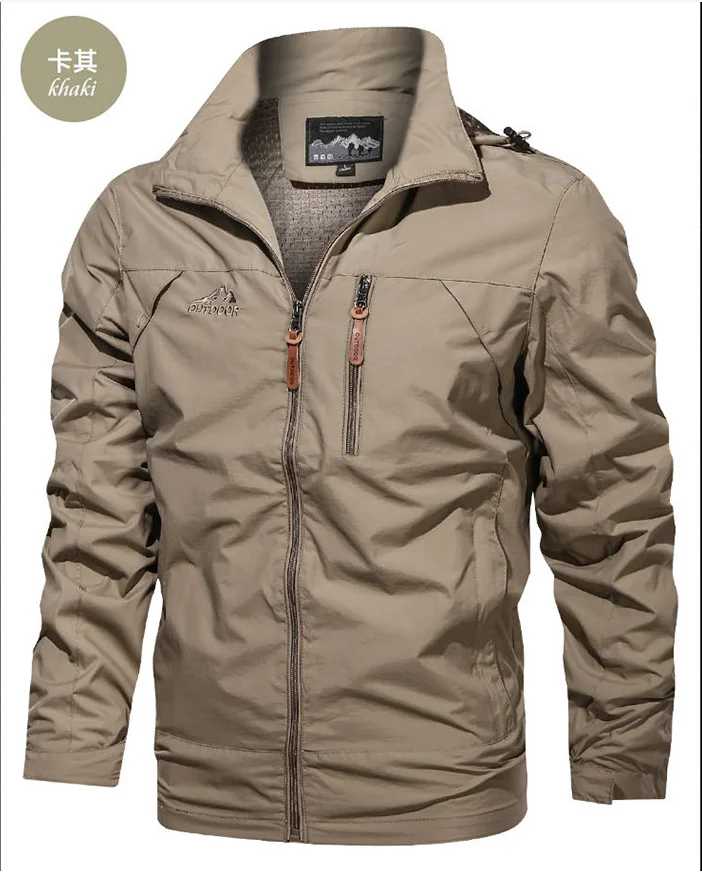 New Men's Loose and casual Windbreaker Jacket Oversize Man Zipper hood Jacket Men Climbing Camping Coats Mens Waterproof Jacket
New Men's Loose and casual Windbreaker Jacket Oversize Man Zipper hood Jacket Men Climbing Camping Coats Mens Waterproof Jacket