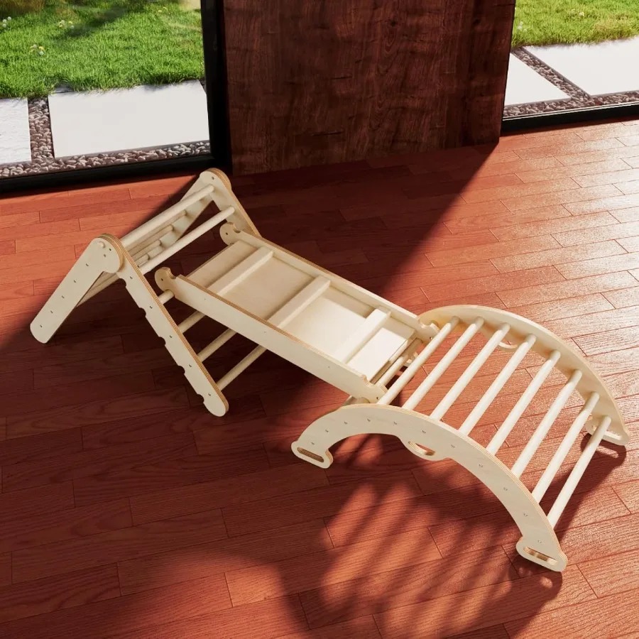 Треугольный набор из 3-х деревянных альпинистских наборов Монтессори для малышей в возрасте от 2 до 6 лет, тренажерные залы в джунглях в помещении с рапой-арпой и лестницей Natu
Треугольный набор из 3-х деревянных альпинистских наборов Монтессори для малышей в возрасте от 2 до 6 лет, тренажерные залы в джунглях в помещении с рапой-арпой и лестницей Natu