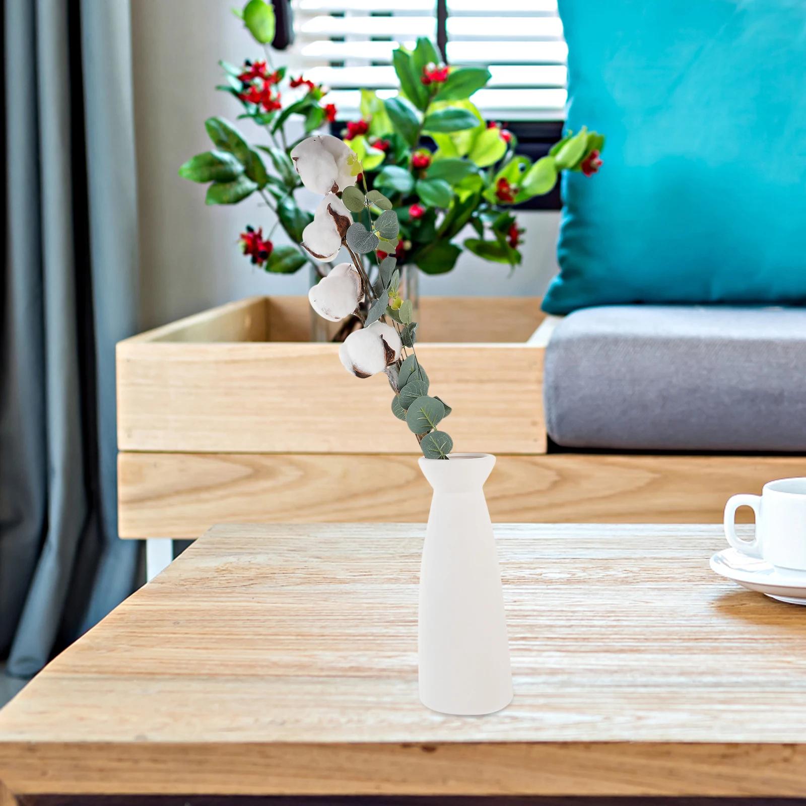 Artificial Cotton Stem Plastic Cotton Branch Flower Arrangement Supply Home Vase Filler Decor Wedding Party Decoration
Artificial Cotton Stem Plastic Cotton Branch Flower Arrangement Supply Home Vase Filler Decor Wedding Party Decoration