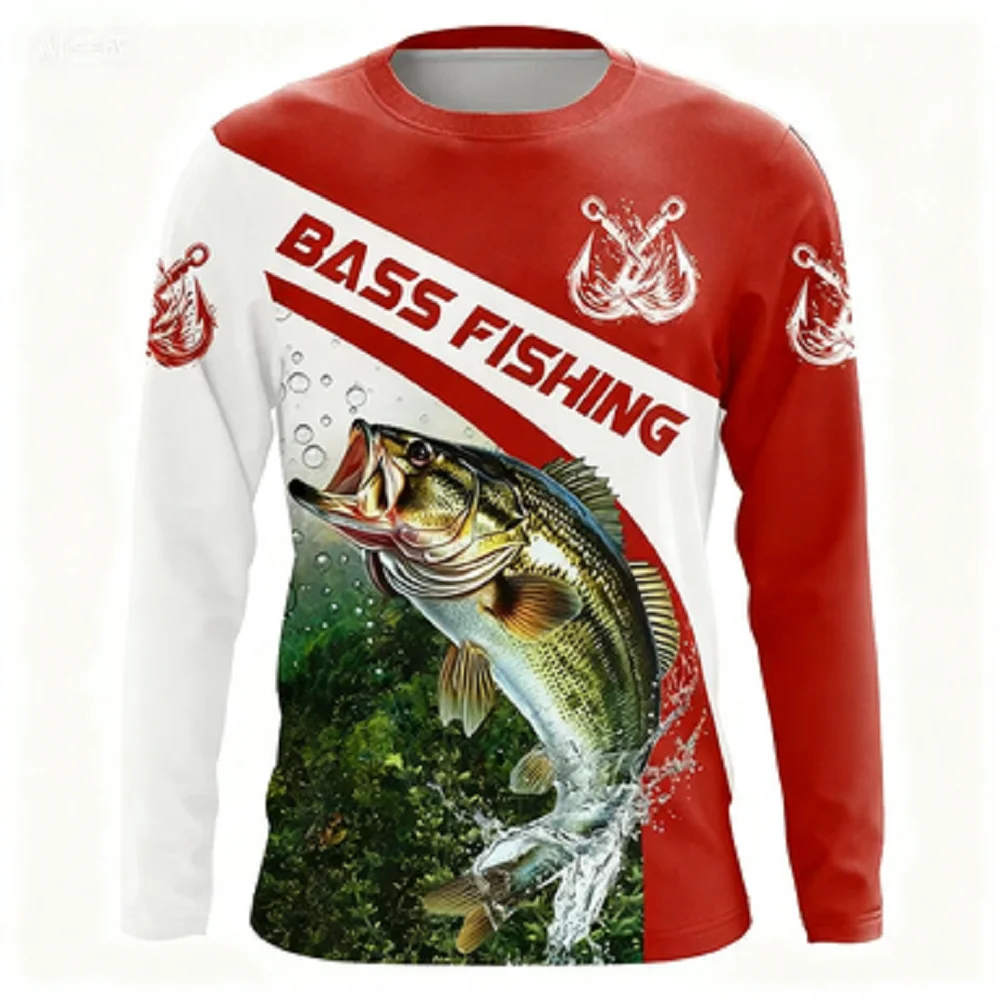 Футболка с длинными рукавами и 3D-принтом для рыбалки, солнцезащитный крем, дышащий и быстросохнущий топ, спортивная повседневная рубашка для рыбалки на открытом воздухе, пешего туризма
Футболка с длинными рукавами и 3D-принтом для рыбалки, солнцезащитный крем, дышащий и быстросохнущий топ, спортивная повседневная рубашка для рыбалки на открытом воздухе, пешего туризма
