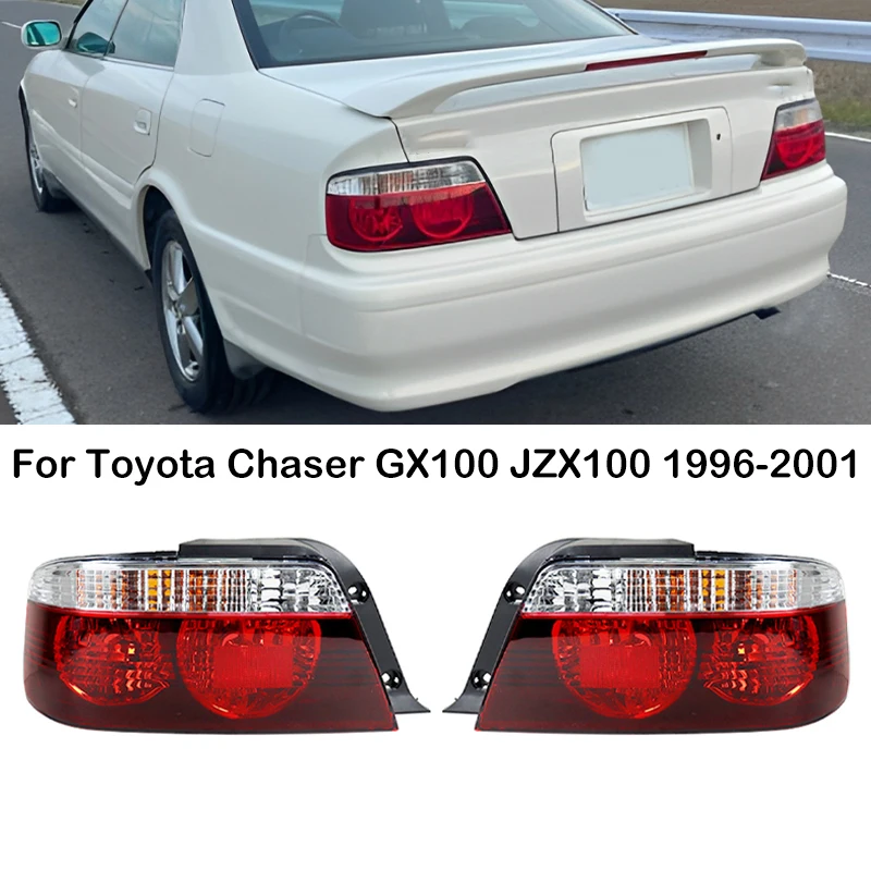 For Toyota Chaser GX100 JZX100 1996-2001 Car Rear Taillight Taillamp Tail Light Rear Brake Light Stop Lamp Turn Signal Light
For Toyota Chaser GX100 JZX100 1996-2001 Car Rear Taillight Taillamp Tail Light Rear Brake Light Stop Lamp Turn Signal Light