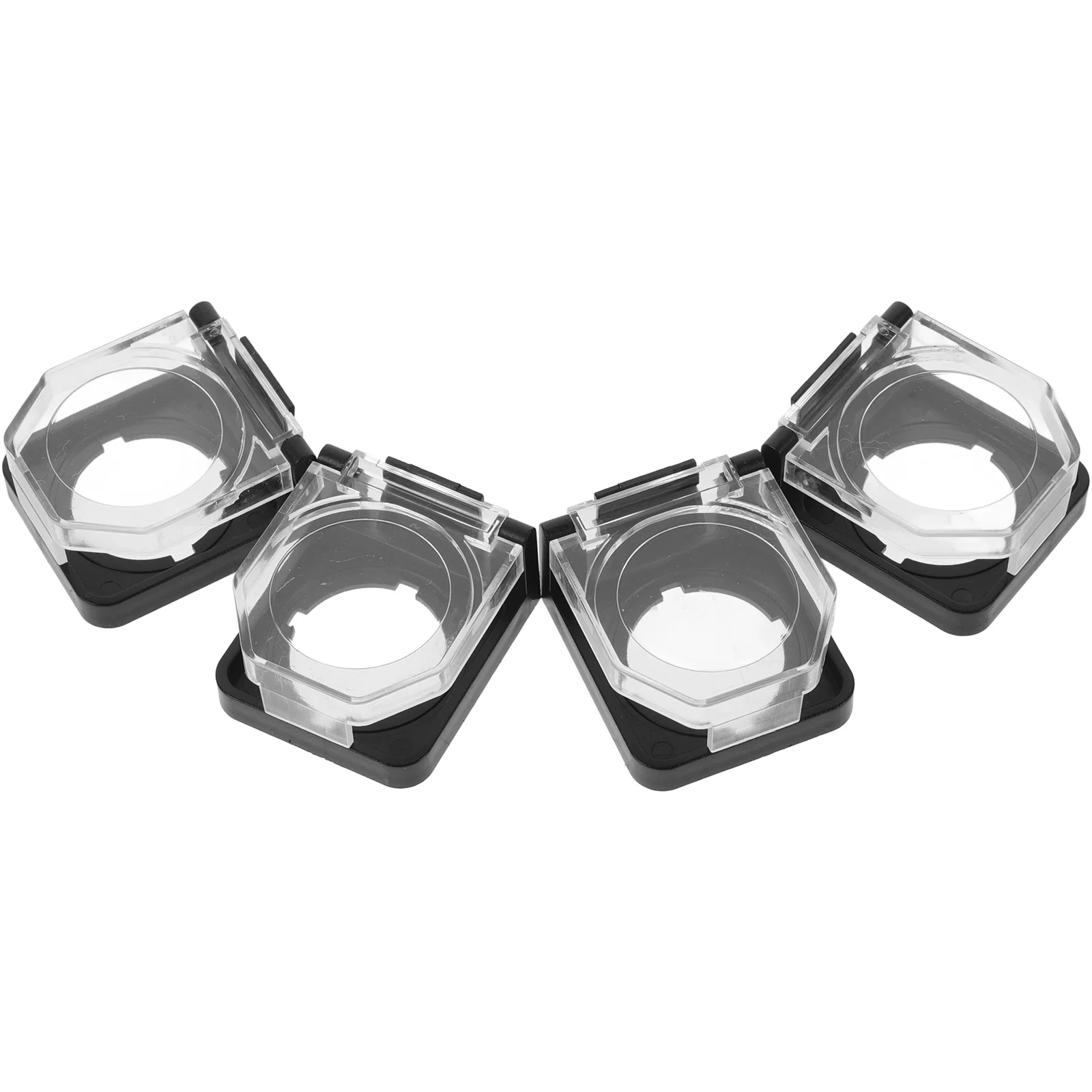 4 Pcs off Button Guard Electronic Gadgets Start Cover Elevator Plastic Power Child
4 Pcs off Button Guard Electronic Gadgets Start Cover Elevator Plastic Power Child