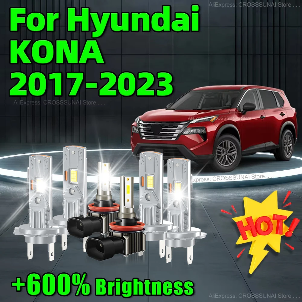 2/6Pcs Super Bright 75000LM LED Headlight Fog Lamp Kit H7 H11 Wireless Car Bulbs For Hyundai KONA 2017 2018 2019 2020 2021 2023
2/6Pcs Super Bright 75000LM LED Headlight Fog Lamp Kit H7 H11 Wireless Car Bulbs For Hyundai KONA 2017 2018 2019 2020 2021 2023