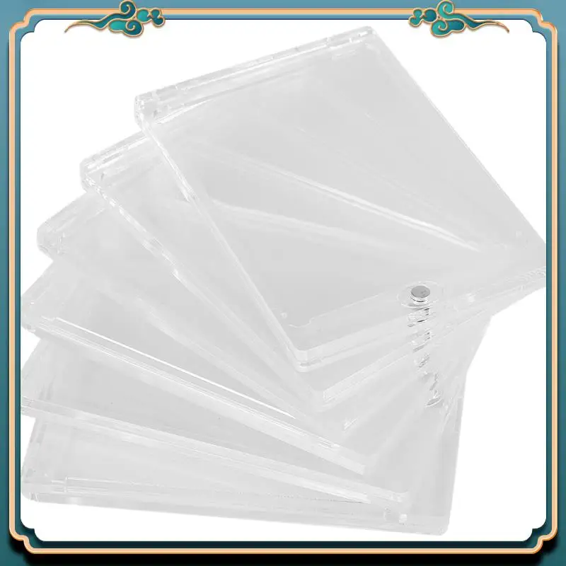 ABMV-6Pc Magnetic Card Holder Case For Trading Card - 35Pt Magnet Top Loaders Baseball Card Holder With Card Protectors
ABMV-6Pc Magnetic Card Holder Case For Trading Card - 35Pt Magnet Top Loaders Baseball Card Holder With Card Protectors