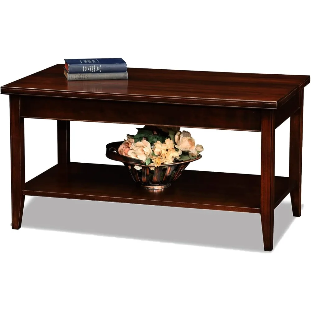Condo Apartment Coffee Table, Solid Wood with Shelf, Chocolate Cherry,Coffee Table
Condo Apartment Coffee Table, Solid Wood with Shelf, Chocolate Cherry,Coffee Table