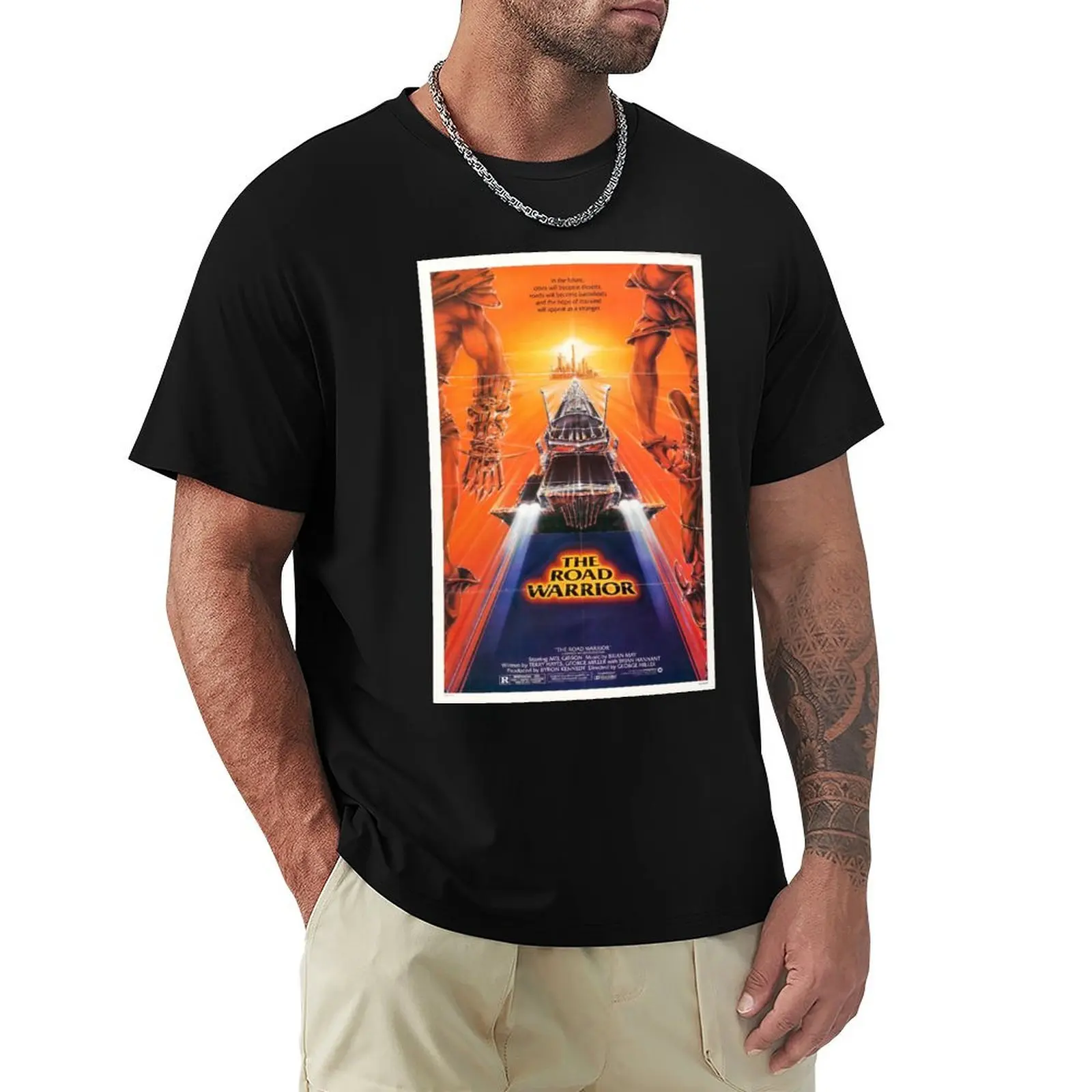 Mad Max: The Road Warrior - Theatrical Poster T-Shirt clothes summer 2025 plus size men clothing
Mad Max: The Road Warrior - Theatrical Poster T-Shirt clothes summer 2025 plus size men clothing
