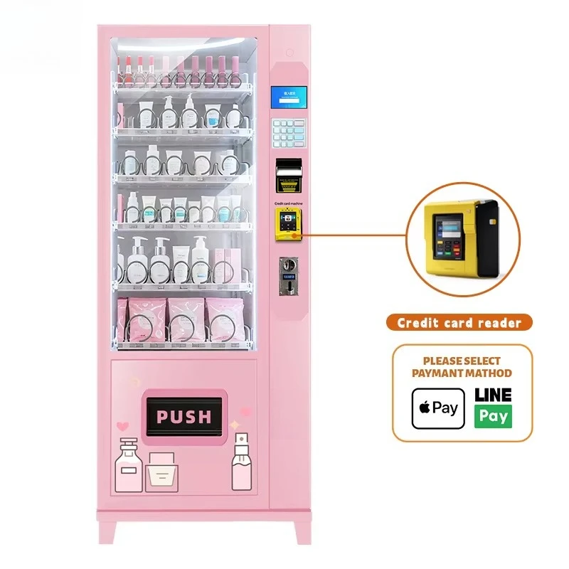 Customized Export Intelligent Machine with Coin Operated for Mall Beauty Vending Machine
Customized Export Intelligent Machine with Coin Operated for Mall Beauty Vending Machine