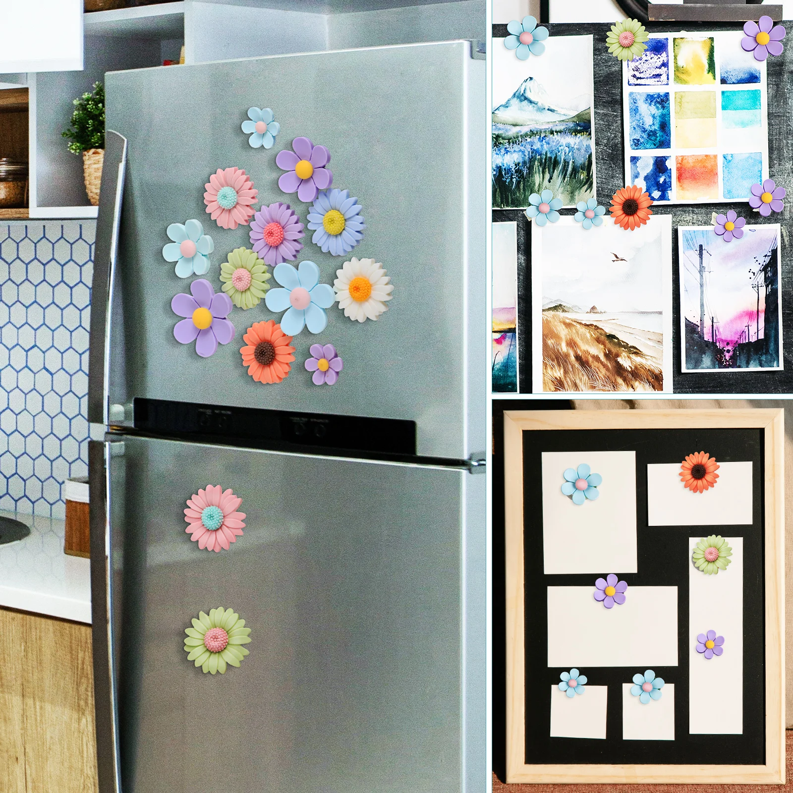 12 Pcs Whiteboard Little Daisy Refrigerator Stickers Magnets Flowers Fridge Charming
12 Pcs Whiteboard Little Daisy Refrigerator Stickers Magnets Flowers Fridge Charming