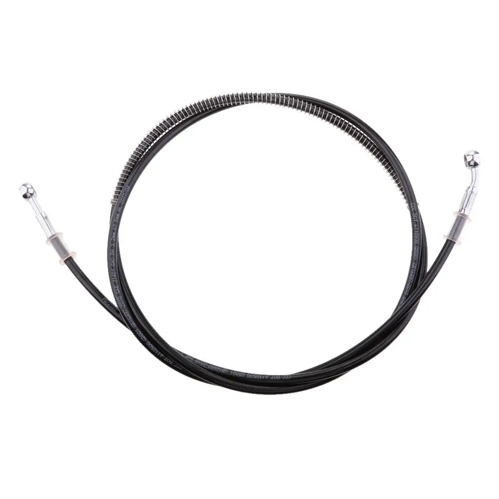 Upgraded Motorcycle Brake Clutch Oil Hose Line Pipe 200cm Flexible Rubber Steel Braid Tube for Universal Hydraulic System
Upgraded Motorcycle Brake Clutch Oil Hose Line Pipe 200cm Flexible Rubber Steel Braid Tube for Universal Hydraulic System