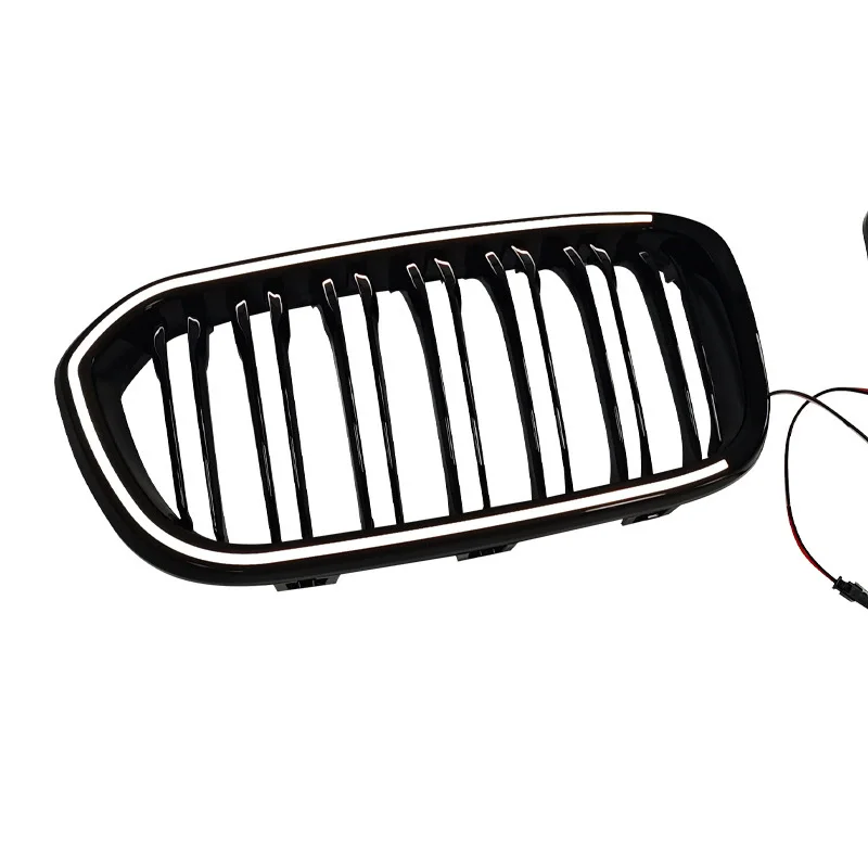 Dual line illuminated LED grille for BMW 2015-2019 F20 Car Lights car accessories
Dual line illuminated LED grille for BMW 2015-2019 F20 Car Lights car accessories