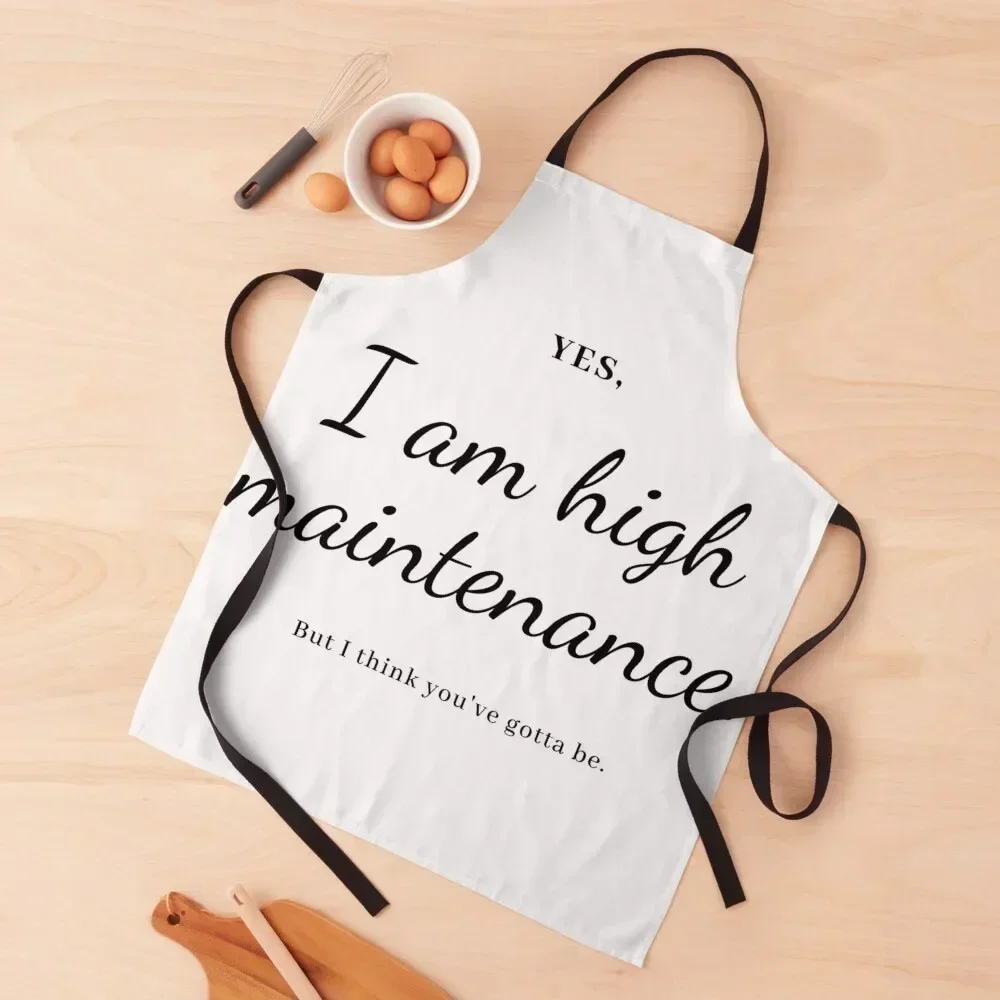 I am high maintenance, but I think you've gotta be - Kath and Kim Apron Useful Things For Kitchen Apron
I am high maintenance, but I think you've gotta be - Kath and Kim Apron Useful Things For Kitchen Apron