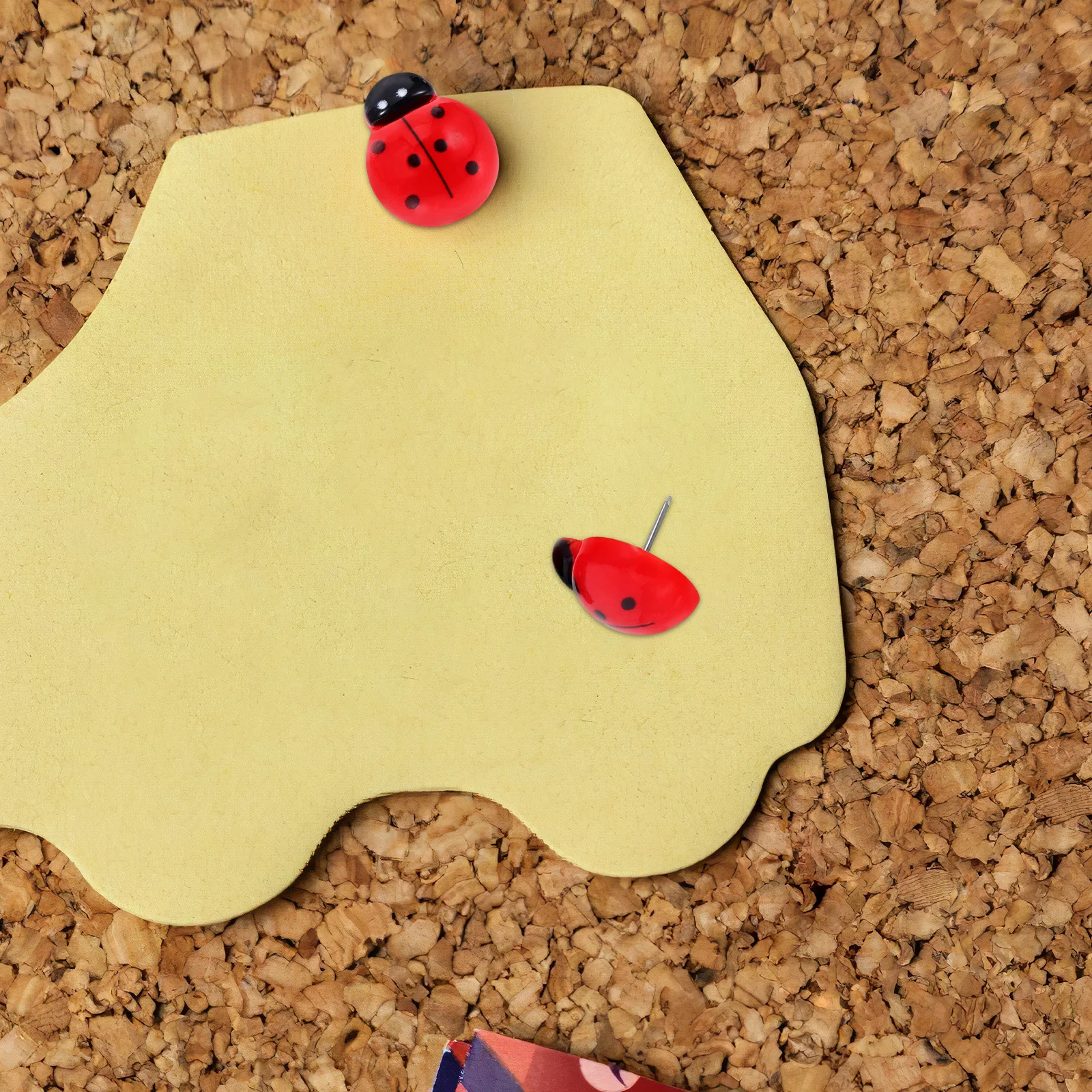 20Pcs Creative Ladybug Push Pins Colorful Notice Board Tacks for Photos Notes Posters Wall Hanging Functional Office Study
20Pcs Creative Ladybug Push Pins Colorful Notice Board Tacks for Photos Notes Posters Wall Hanging Functional Office Study