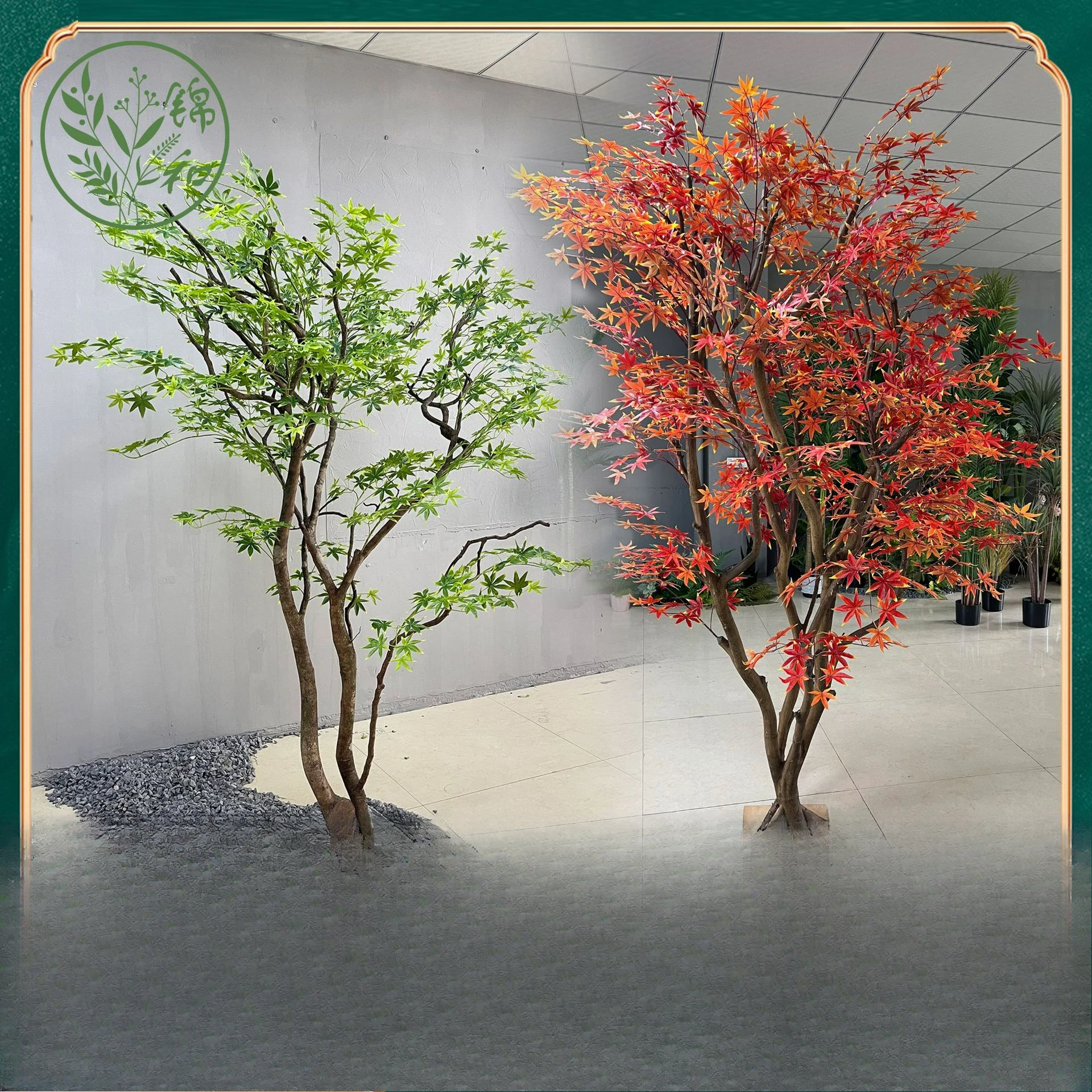 Horse drunk green red maple ins wind large interior decoration fake tree living room floor landscaping green plants
Horse drunk green red maple ins wind large interior decoration fake tree living room floor landscaping green plants