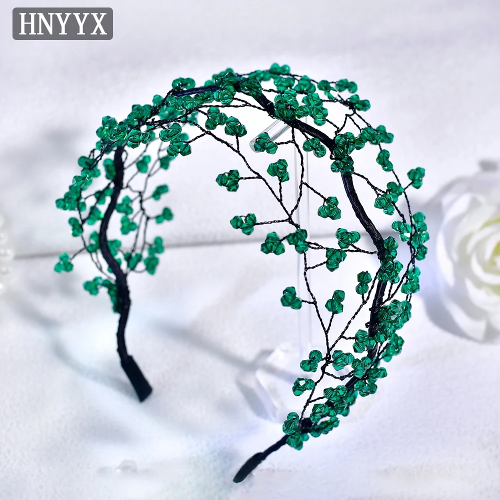 HNYYX Simple Green Hair Bands Crystal Headband Handmade Elegant Headwear Princess Hair Accessories Mesh Headb Hoop A312
HNYYX Simple Green Hair Bands Crystal Headband Handmade Elegant Headwear Princess Hair Accessories Mesh Headb Hoop A312