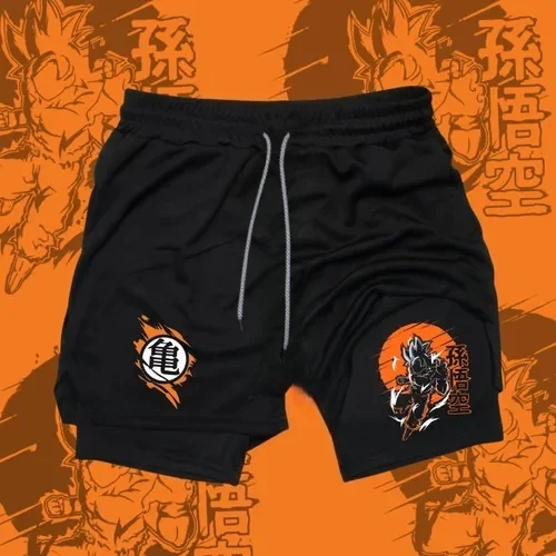 Двухслойные шорты с принтом Dragon Ball GOKU, свободные мужские и женские летние дышащие спортивные шорты для занятий спортом
Двухслойные шорты с принтом Dragon Ball GOKU, свободные мужские и женские летние дышащие спортивные шорты для занятий спортом