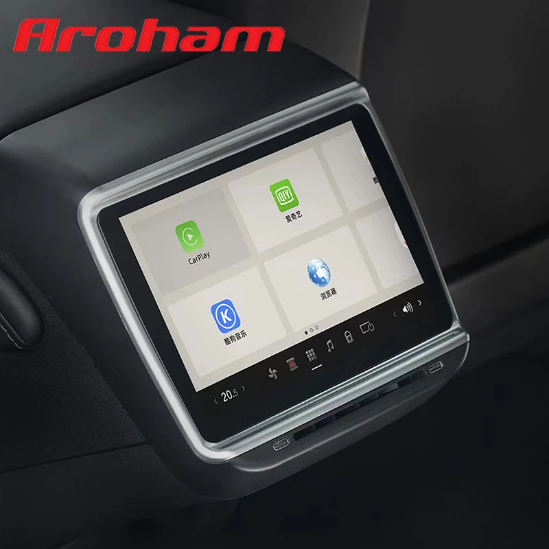 Aroham для Tesla модель 3 модель Y Задняя панель экрана 7,0 дюймов экран Android 12,0 кондиционер управление IPS мультимедийный плеер
Aroham для Tesla модель 3 модель Y Задняя панель экрана 7,0 дюймов экран Android 12,0 кондиционер управление IPS мультимедийный плеер