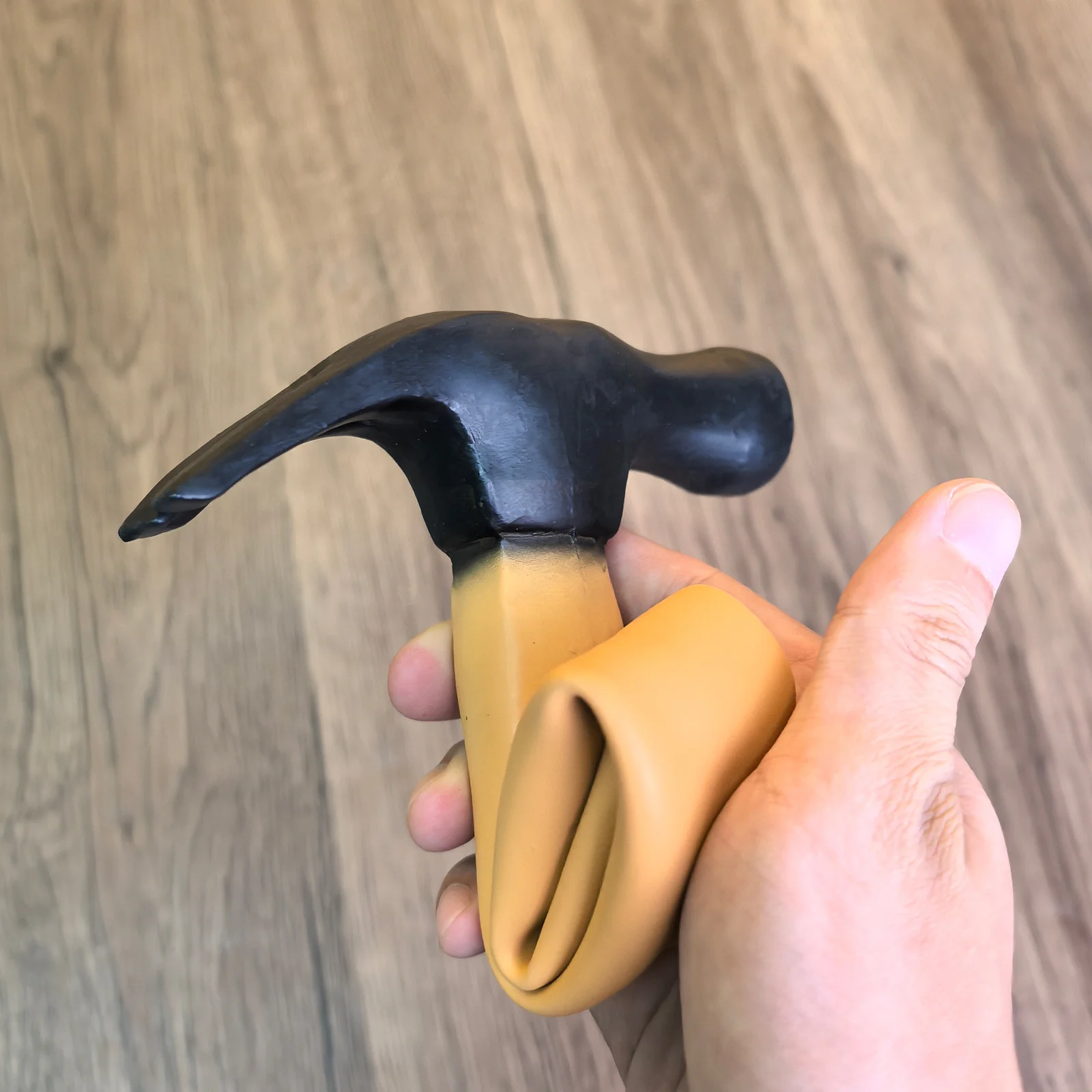 1 Pc. Funny Prank Hammer, with A Soft, Comfortable Grip and A Ridiculous Yet Fun Feel—a Humorous Gift Pranks and Entertainment
1 Pc. Funny Prank Hammer, with A Soft, Comfortable Grip and A Ridiculous Yet Fun Feel—a Humorous Gift Pranks and Entertainment