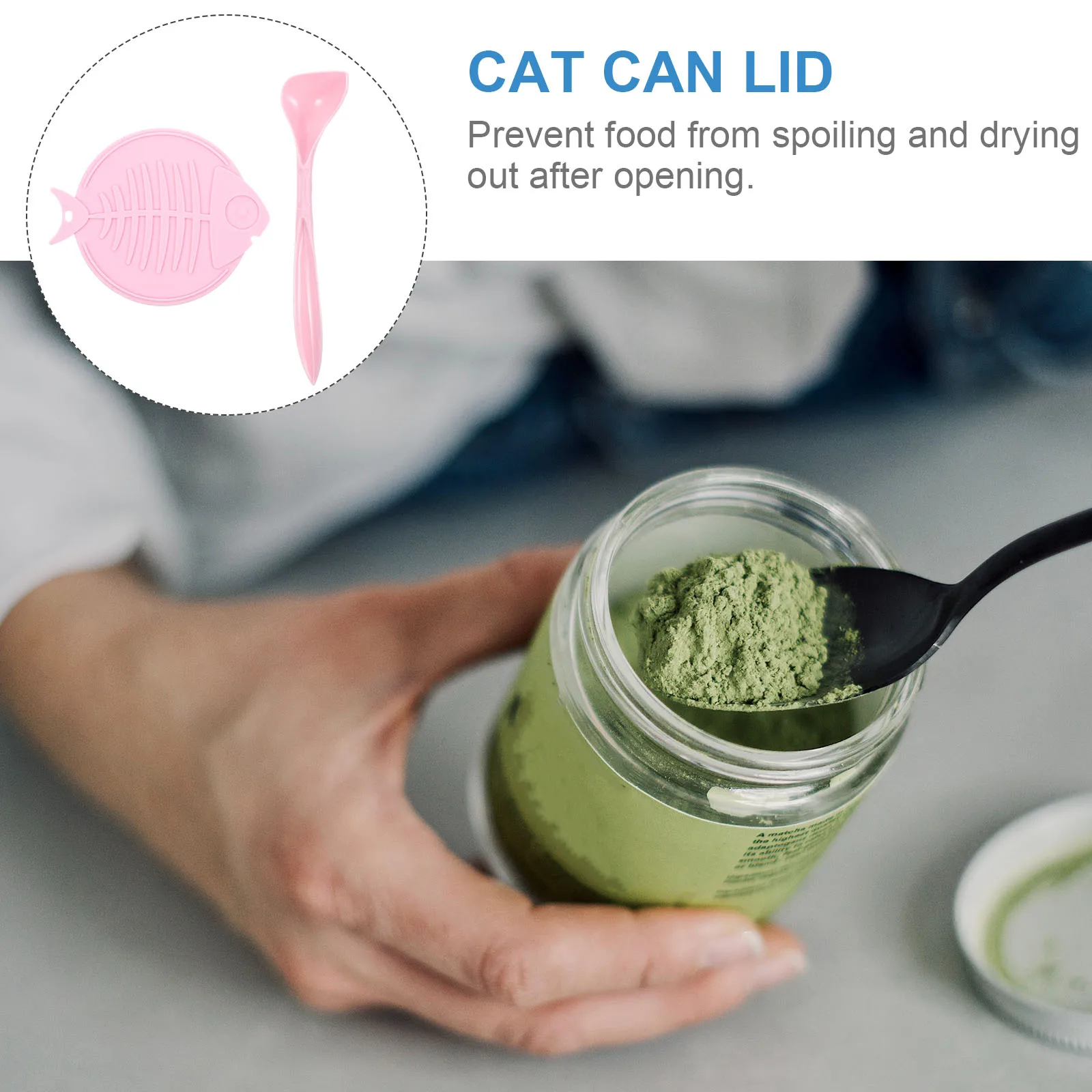 1Set Silicone Pet Food Can Cover Set Leak Resistant Storage Lid and Feeding Scoop for Cat Food Preservation
1Set Silicone Pet Food Can Cover Set Leak Resistant Storage Lid and Feeding Scoop for Cat Food Preservation