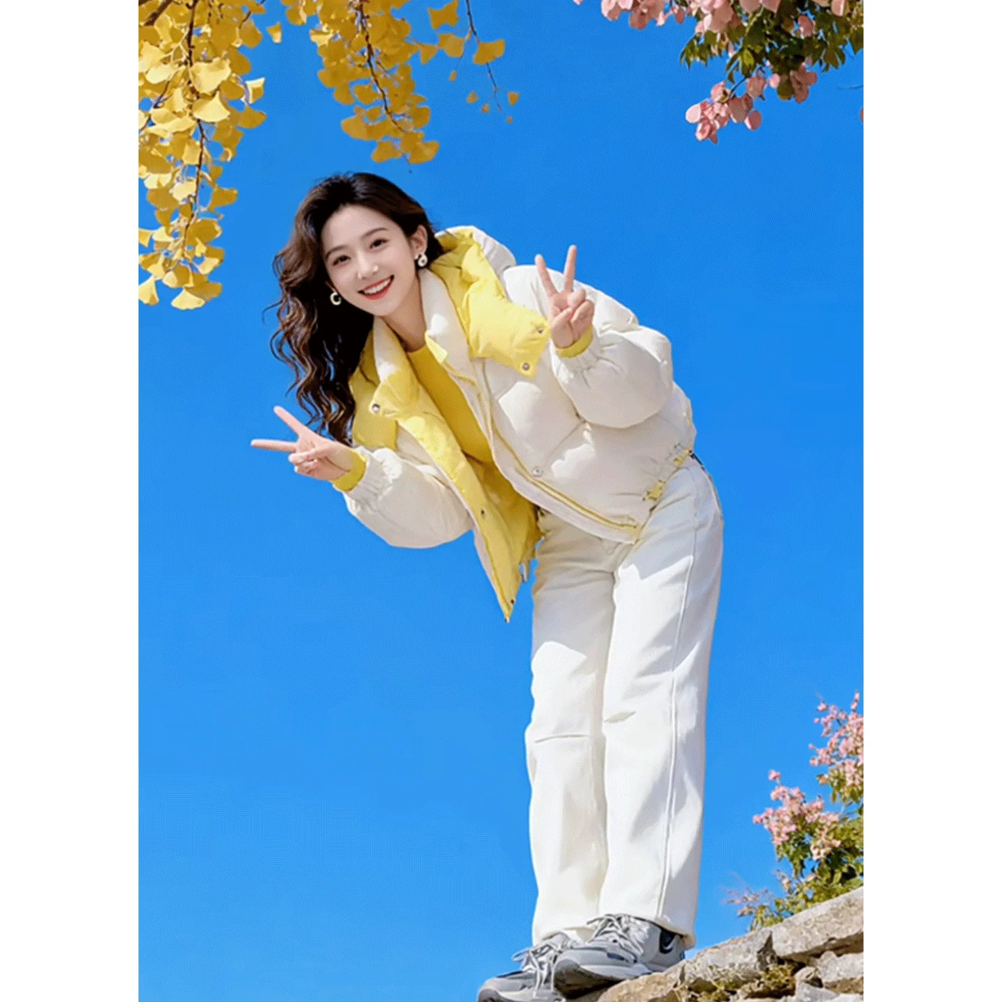 Trendy Unique 2025 Winter Women's down Cotton Jaet Coat with Hat Warm Sli ort Length Zipper Closure Color
Trendy Unique 2025 Winter Women's down Cotton Jaet Coat with Hat Warm Sli ort Length Zipper Closure Color