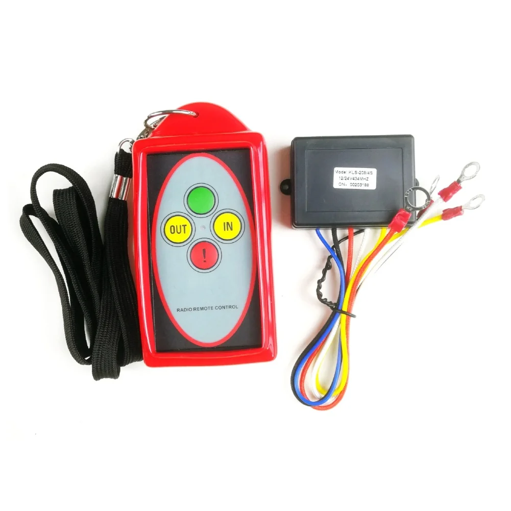 1 Set 12V/24V DC Winch Wireless Remote Control Switch Kit 6F22 9Vfor SUVs/Trucks Receiver Module Electrical Industrial Accessory
1 Set 12V/24V DC Winch Wireless Remote Control Switch Kit 6F22 9Vfor SUVs/Trucks Receiver Module Electrical Industrial Accessory