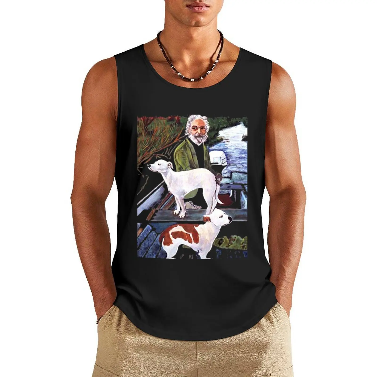 goodfellas painting dogs Tank Top Body man gym clothes men vests for men gym for men
goodfellas painting dogs Tank Top Body man gym clothes men vests for men gym for men