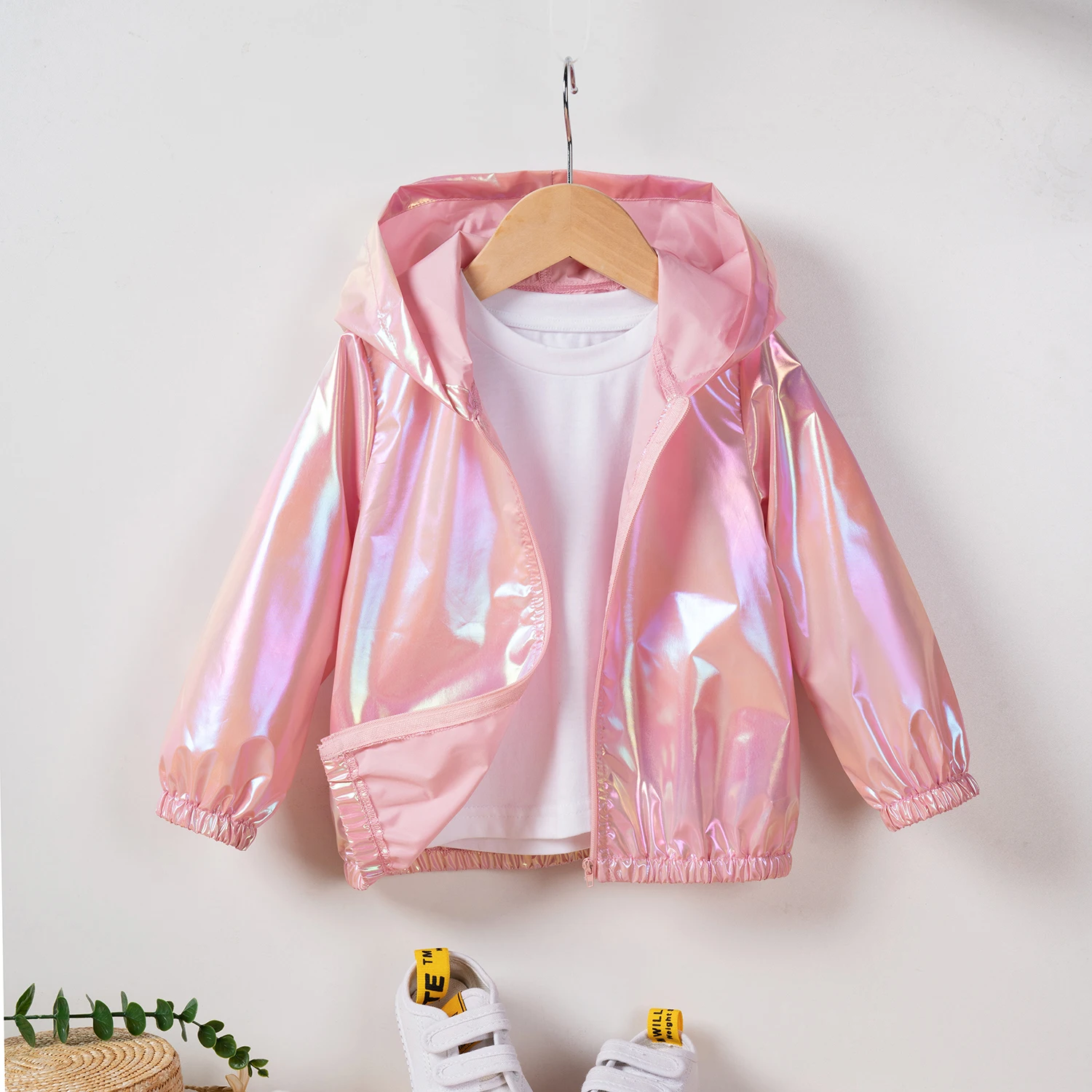 2026 New Popular Solid Color Baby Girl Polyester Fashionable and Comfortable Daily Wear Thin Girls Fashion Hooded Jacket
2026 New Popular Solid Color Baby Girl Polyester Fashionable and Comfortable Daily Wear Thin Girls Fashion Hooded Jacket