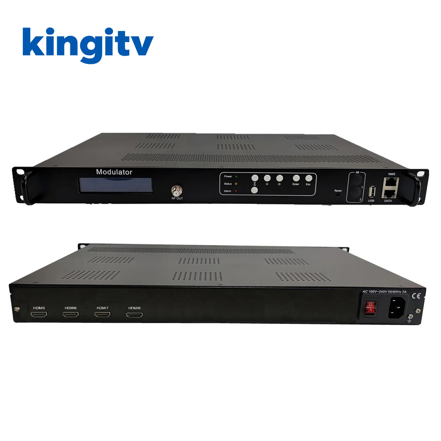 4-channel HDMI modulator,DVB-C/DVB-T/ATSC/ISDB-T encoder digital TV front end QAM HDMI to RF sharer
4-channel HDMI modulator,DVB-C/DVB-T/ATSC/ISDB-T encoder digital TV front end QAM HDMI to RF sharer