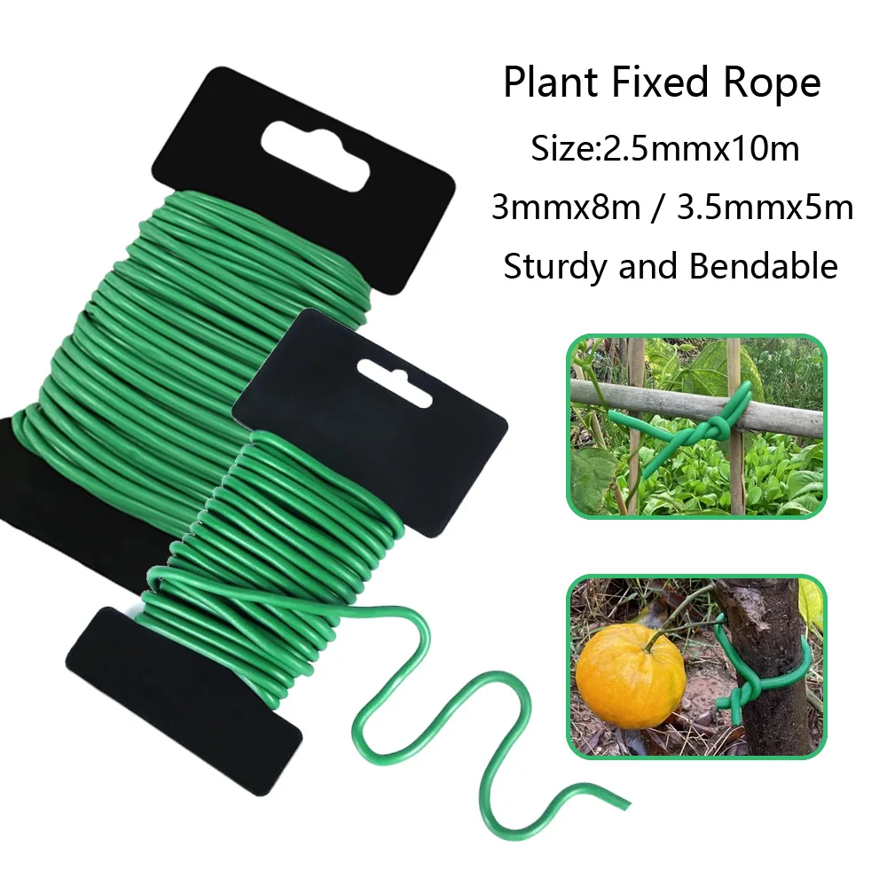 Многоразовые опоры для растений, металлическая проволока с резиновым покрытием
Многоразовые опоры для растений, металлическая проволока с резиновым покрытием