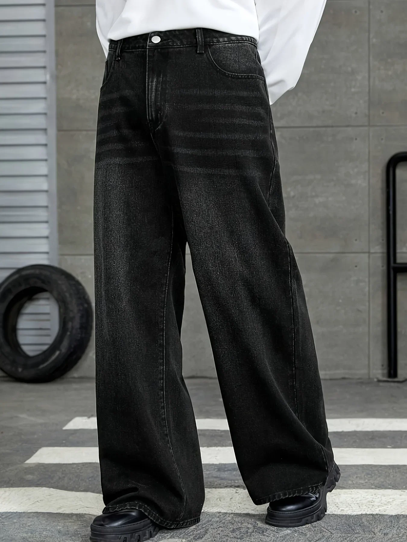 Men'S Stylish Wide-Leg Denim Jeans - Loose Fit, Perfect for Casual Weekends, Casual Jeans|Stylish Wideleg Jeans y2k streetwear
Men'S Stylish Wide-Leg Denim Jeans - Loose Fit, Perfect for Casual Weekends, Casual Jeans|Stylish Wideleg Jeans y2k streetwear