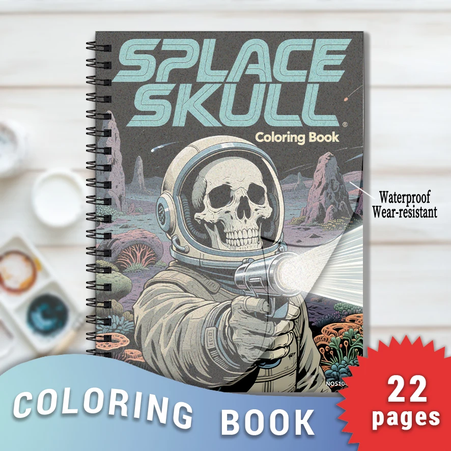 Книжка-раскраска для взрослых Mystic Skull — 8,3x11,2 дюйма, 22-страничная книжка-раскраска — помогает снизить стресс и легкость эмоций
Книжка-раскраска для взрослых Mystic Skull — 8,3x11,2 дюйма, 22-страничная книжка-раскраска — помогает снизить стресс и легкость эмоций