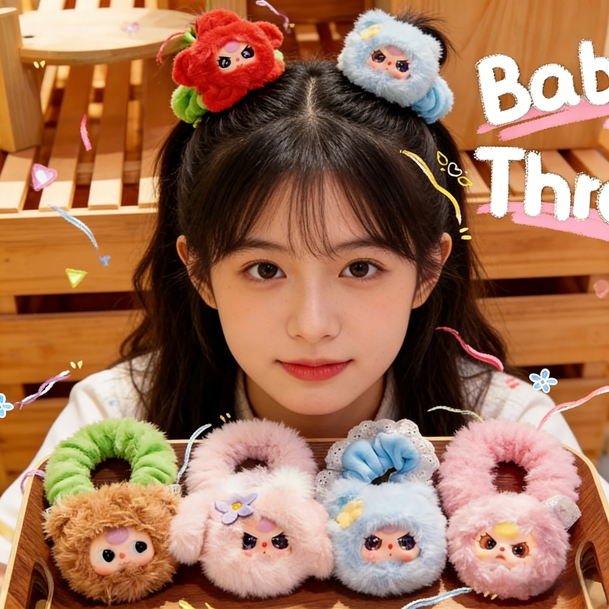 New Original Baby Three Cute Hair Tie Series Blind Box Plush Hair Elastic Kawaii Girl Birthday Surprise Gift Mystery Box Toys
New Original Baby Three Cute Hair Tie Series Blind Box Plush Hair Elastic Kawaii Girl Birthday Surprise Gift Mystery Box Toys