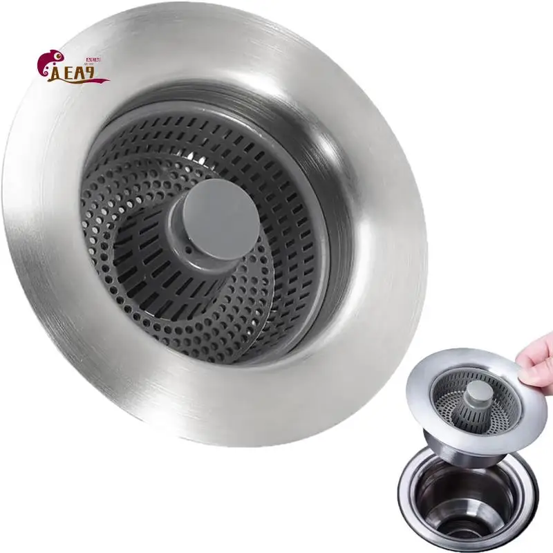 AEA9-2PCS 3-в-1 сливной фильтр для кухонной раковины из нержавеющей стали, нержавеющая сталь
AEA9-2PCS 3-в-1 сливной фильтр для кухонной раковины из нержавеющей стали, нержавеющая сталь