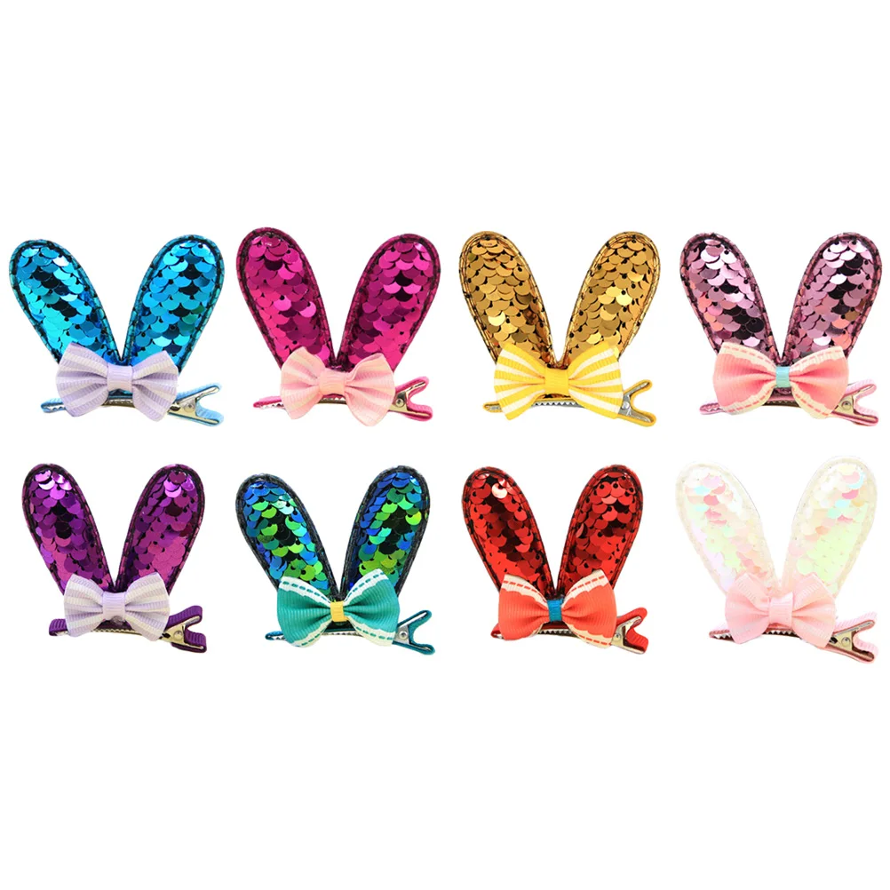 8 Pcs Clip For Kids Ears Hairpin Sequins Kids Girls Barrettes Bow Sparkly Hair Sequins Ear Hair Pin Clips Festival Daily Wear
8 Pcs Clip For Kids Ears Hairpin Sequins Kids Girls Barrettes Bow Sparkly Hair Sequins Ear Hair Pin Clips Festival Daily Wear