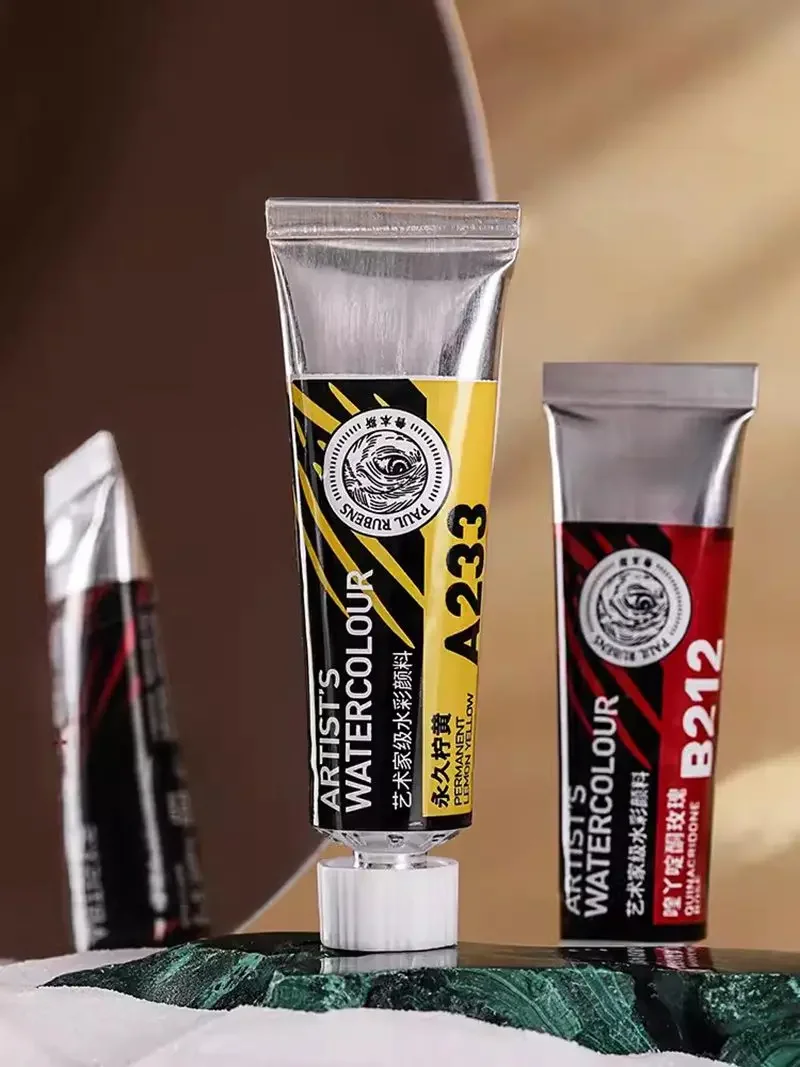 Paul Rubens Master Watercolor Paint Tube 15ml Grade BCDE Professional Water Colour For Painting Aquarel Aquarelle Art Supplies
Paul Rubens Master Watercolor Paint Tube 15ml Grade BCDE Professional Water Colour For Painting Aquarel Aquarelle Art Supplies