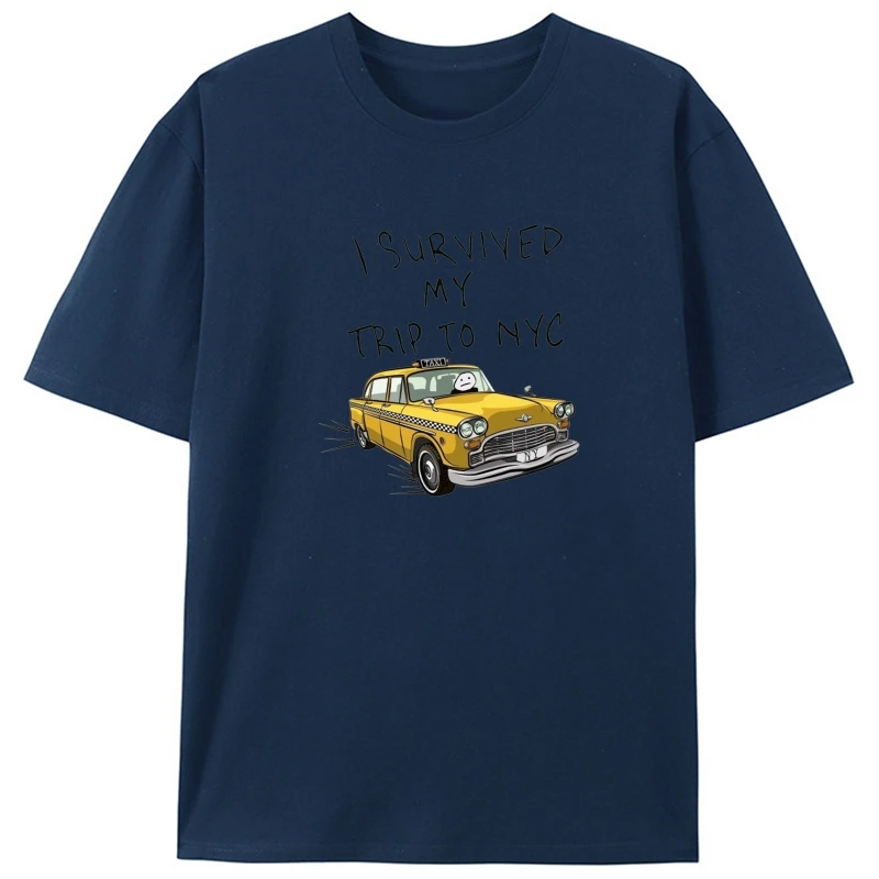 Actor Same Style Tees Men T-shirts I Survived My Trip To NYC Print Tops Casual 100% Cotton Streetwear Women Unisex T Shirt
Actor Same Style Tees Men T-shirts I Survived My Trip To NYC Print Tops Casual 100% Cotton Streetwear Women Unisex T Shirt